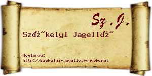 Székelyi Jagelló névjegykártya
